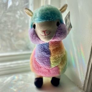 Peek A-Boo Alpaca Stuffed Animal Toy